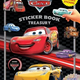 PHIDAL Disney Cars Sticker Book Treasury