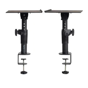 Gator Frameworks GFWSPKSTMNDSKCMP Clamp-On Studio Monitor Stand (pair)