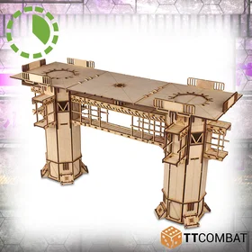 Sci-Fi Utopia Landing Platform MDF