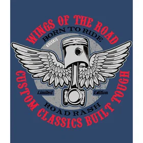 Kruskis Wings Of Road Short Sleeve T-shirt (Herr)