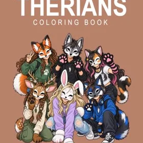 Color In Your Week - Therians Färgläggningsbok