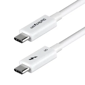 StarTech.com TBLT5MM1M240WWH USB-C to USB-C USB4 / Thunderbolt 3 / Thunderbolt 4