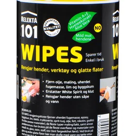 Relekta 101 Wipes 50st Hvit
