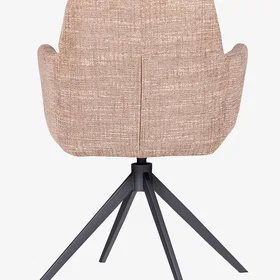 WOOOD Grant Svingstol Kjøkkenstol Polyester Jern Polyuretan