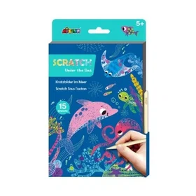 Avenir Under The Sea Scratch Book