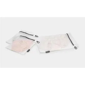 Brabantia Laundry Wash Bag Set of 3 White