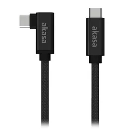Akasa AK-CBUB66-20BK USB-C to USB-C USB 3.2 Gen 2x2 2m Right Angle