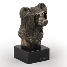 Art-Dog Chinese Crested Dog Bröstskulptur