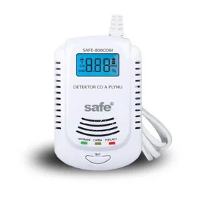 SafeHome SAFE808COM gasdetektor Butan Metan Naturgas Propan
