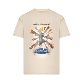 MERCHCODE Ratatouille Poster Kortärmad T-shirt (Herr)