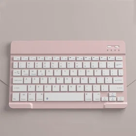 Langaton Bluetooth 10 Pouces Rechargeable Pink