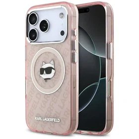 Karl Lagerfeld IML Choupette Head Logo MagSafe Case pour iPhone 17 Pro Max