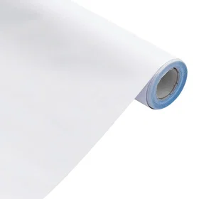 vidaXL Möbeldekal Matt Vit 90x500cm