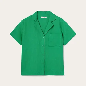 Ellos Home Candice Camp Collar Pyjamasskjorta (Dam)