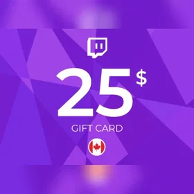 Twitch Carte Cadeau 25 CAD