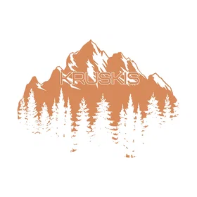Kruskis Forest Silhouette Eco Kortärmad T-shirt (Unisex)