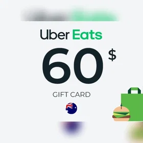 Uber Eats Presentkort 60 AUD