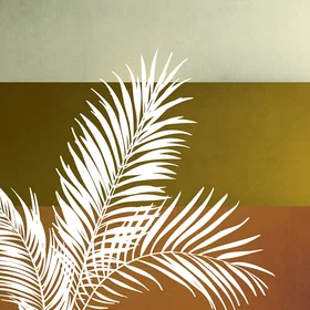 Bemywall Palm Canvas Painting 40x50