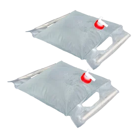 Nordic Prep 2-Pack Hopfällbara Vattendunkar med Tappkran 5L