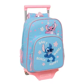 Safta Stitch Happy Wheeled Backpack