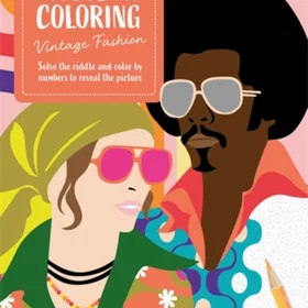 Vintage Fashion Coloring Book for Adults: An Adult Coloring Books with Gorgeous 