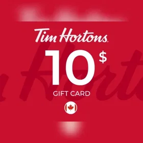 Tim Horton's Gavekort 10 CAD