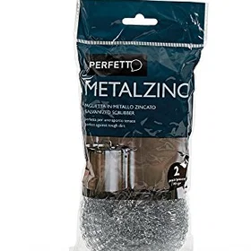 Perfetto 0280C svamp Rund Galvaniserad metall Metallisk 2 styck