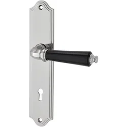 Millers Innerdörrhandtag Svart/Krom 120mm (550023790)