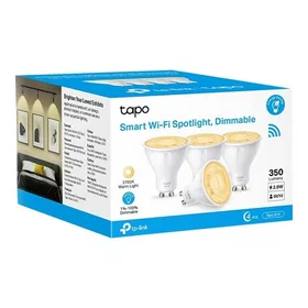TP-Link TAPO L610 GU10 Vit 2.9W 4-pack