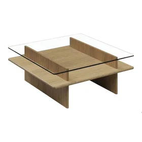 Woud Parallellt Soffbord 90x90cm