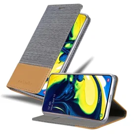 Cadorabo Plånboksfodral med Magnetisk Stängning, Ståfunktion och Kortficka för Samsung Galaxy A80/A90 4G