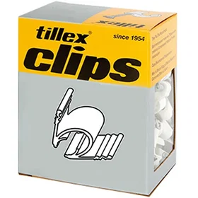 Tillex Grooved Clips GR-C 16 G Ø16mm 100st/förp