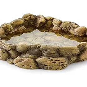 Exoterra Water Dish Corner Brown Large