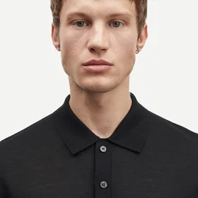 Samsøe Samsøe Sarowan Knit Polo Shirt (Men's)
