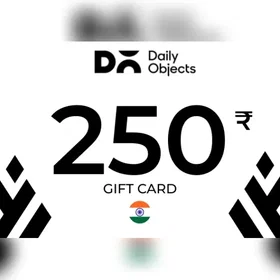 Daily Objects Gavekort 250 INR