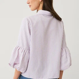 Ellos Collection Puff Sleeve Skjorta (Dam)