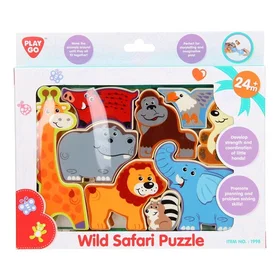 Playgo Toys Wild Safari Puzzle 6 Pièces