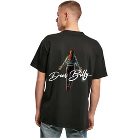 MERCHCODE Stranger Things Dear Bil Heavy Oversized Short Sleeve T-shirt (Men's)