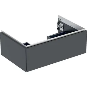 Geberit One Vanity Cabinet 75x47cm Matt Black (785330311)