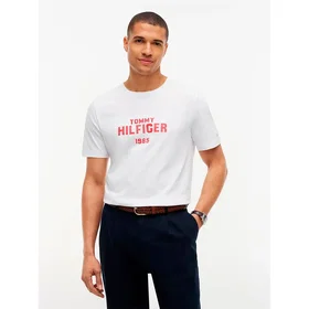 Tommy Hilfiger Brand Love Stack Kortärmad T-shirt (Herr)