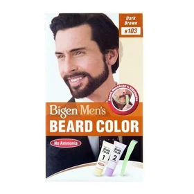 Bigen Beard & Moustache Colour Brown