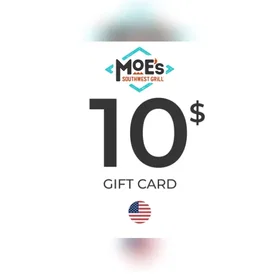 Moe’s Southwest Grill Gavekort 10 USD