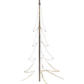 Konstsmide 4784-817 Flaggstanglys Amber 9m 408 LED