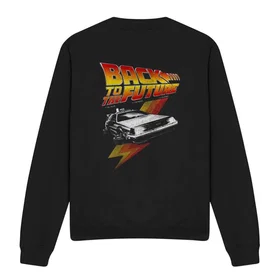 Back to the Future Mellanviktig Sweatshirt (Unisex)