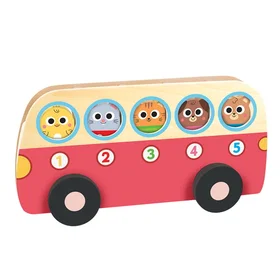 Goula 1 To 5 Bus Counting Toy 1110100757
