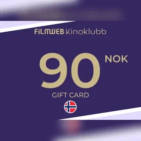 Filmweb Kinoklubb Gavekort 90 NOK