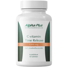 Alpha Plus C-Vitamin Time Release 60 Tabletter