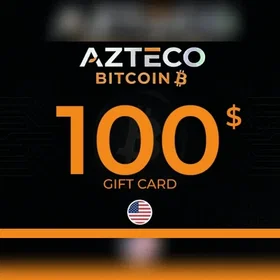 Azteco Bitcoin Voucher - Lightning Presentkort 100 USD