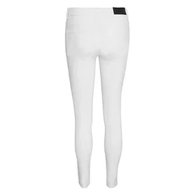 Noisy May Skinny Hvid Lav Talje Jeans (Dame)