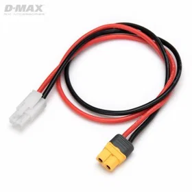 DynoMax B9662 D-Max B9662 Laddkabel Tamiya Hona till XT60 14AWG 500mm